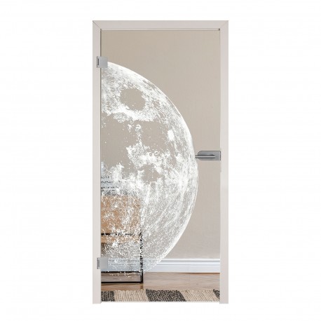 LD 008-F "Moon" Lasergravur-Glastüren