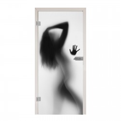 Glastür 1037-1 "Schattenfrau"
