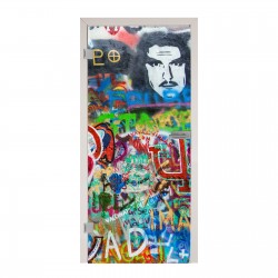 Glastüren Digitaldruck Glastür 1056-4 "Graffiti Mann"