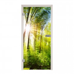 Glastüren Digitaldruck Glastür 1061-1 "Wald"