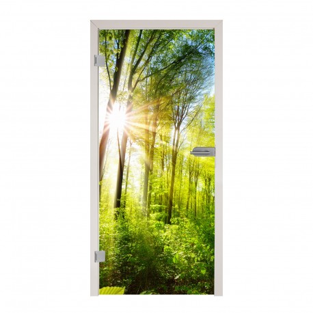 Glastüren Digitaldruck Glastür 1061-1 "Wald"