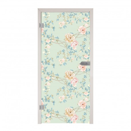 Glastüren Digitaldruck Glastür 1112-1 "Rose"