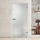 Glastür DL2 WC barrierefrei 7021-S Sandgestrahlt