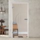 Glastür mit Rillenschliff-Design "DDC-12" - Wettbewerbsgewinner Rillenschliff-Designs