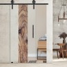 Glasschiebetür Holz mit Corvara