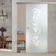 Glasschiebetür ST770 Satinato mit AG50 AG50 Schiebetüren