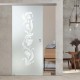 Glasschiebetür ST770 Satinato mit AG50 AG50 Schiebetüren