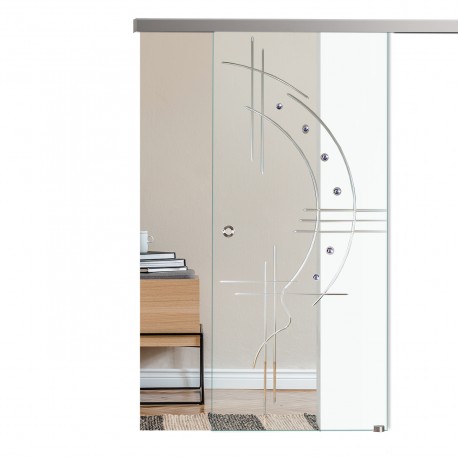 Glasschiebetür ST760 mit AG50 AG50 Schiebetüren