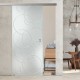 Glasschiebetür ST774-2 Satinato mit AG50 AG50 Schiebetüren