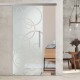 Glasschiebetür ST774 Sandstrahlung