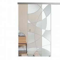 Glasschiebetür ST693 mit AG50 AG50 Schiebetüren