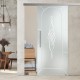 Glasschiebetür ST772 Satinato mit AG50 AG50 Schiebetüren