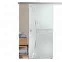 Glasschiebetür ST833 Satinato optional mit Softclose