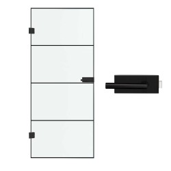 Komplettangebot Loft 902 Glastür mit Beschlag