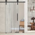 Glasschiebetür 1196- "longitudinal" mit Corvara Designschiebesystem