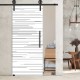 Glasschiebetür 1197- "cruzar" mit Corvara Designschiebesystem