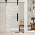 Glasschiebetür 1202- "cruzar" mit Corvara Designschiebesystem