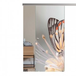 SlimLine45 Glasschiebetür 1102-1-Butterfly SlimLine45