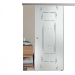 SlimLine45 Glasschiebetür ST618-S mit Soft Close SlimLine45