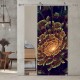 Schiebetür 1002-1 "Blume Abstrakt" Digitaldruck-Schiebetüren