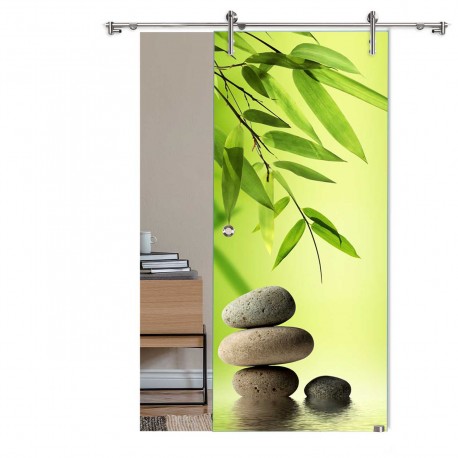 Schiebetür 1048-1 "Balance 2" Digitaldruck-Schiebetüren