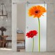 Schiebetür 1009-3 "Gerbera rot" Digitaldruck-Schiebetüren
