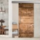 Schiebetür 9002 "Holz" mit ALU60 Digitaldruck- Schiebetüren