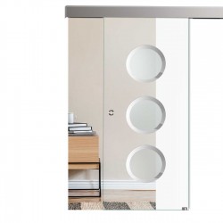 S 688 mit Softclose (opt.) ALU60 Schiebetüren