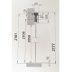 XXL-Schiebetüre 1048-1 "Balance 2" XXL Schiebetüren