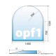 Ofenplatte OPF-1 mit Digitaldruck