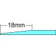 Ofenplatte mit Facette "OPF6"