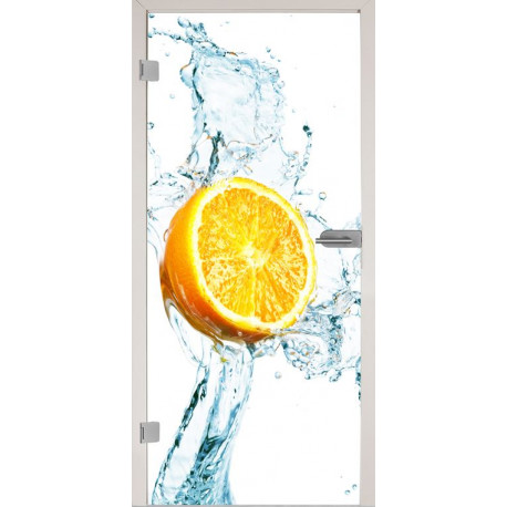 Glastüren Digitaldruck Glastür 1036-1 "Zitrone"