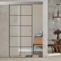 ! ÜBERPRODUKTION ! Loft- Glasschiebetür 901-f